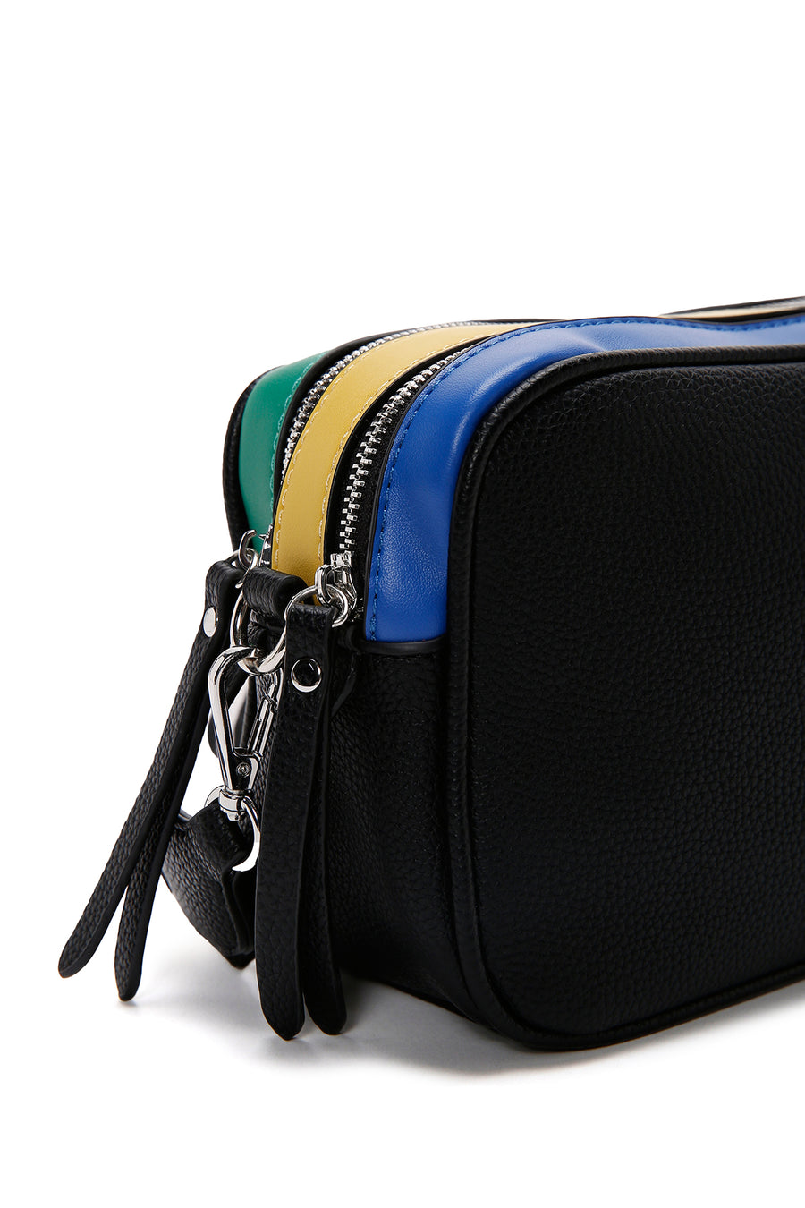 Women's Black Long Strap Crossbody Bag