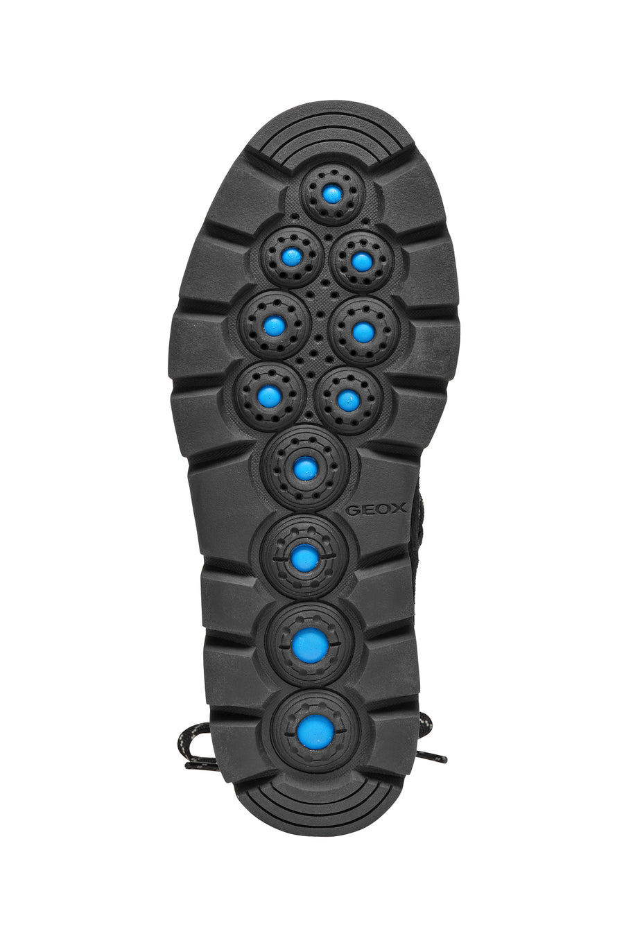 Geox Kadın Siyah Spherica Ec7.1 Abx Kürklü Waterproof Süet Deri Bot