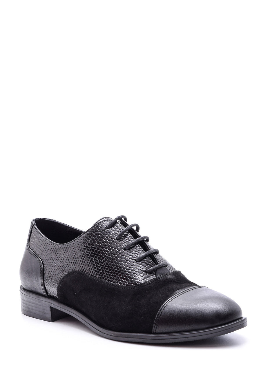 Women's Crocodile Detailed Shoes 19WFD137714 | Derimod