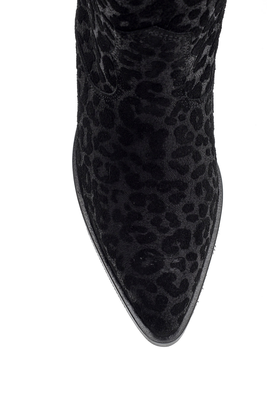 Women's Suede Leather Heeled Boots