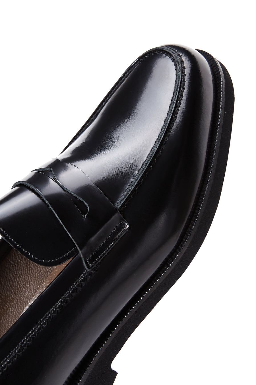 
Men's Black Patent Leather Classic Loafer

