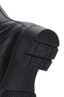 Women's Black Zippered Boots | Derimod