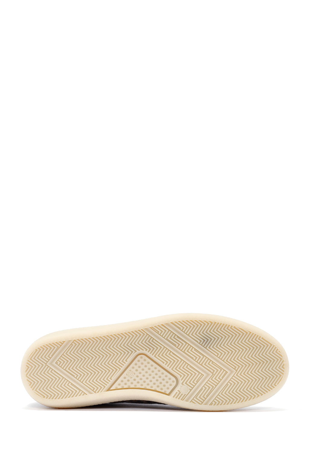 Kadın Mor Bağcıklı Desenli Süet Deri Sneaker