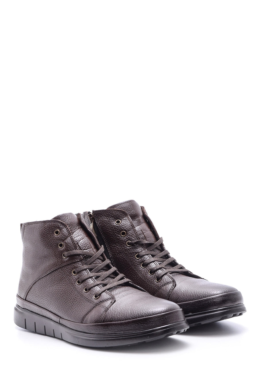 Men's Lace-up Leather Boots