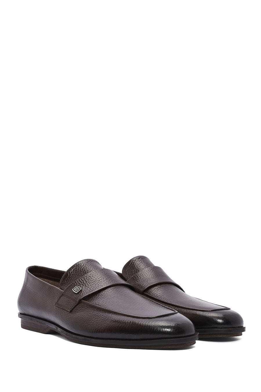Men's Brown Leather Casual Loafer