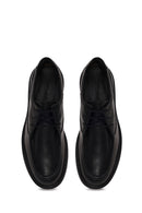 Male Black Lace-Up Leather Casual Shoes | Derimod