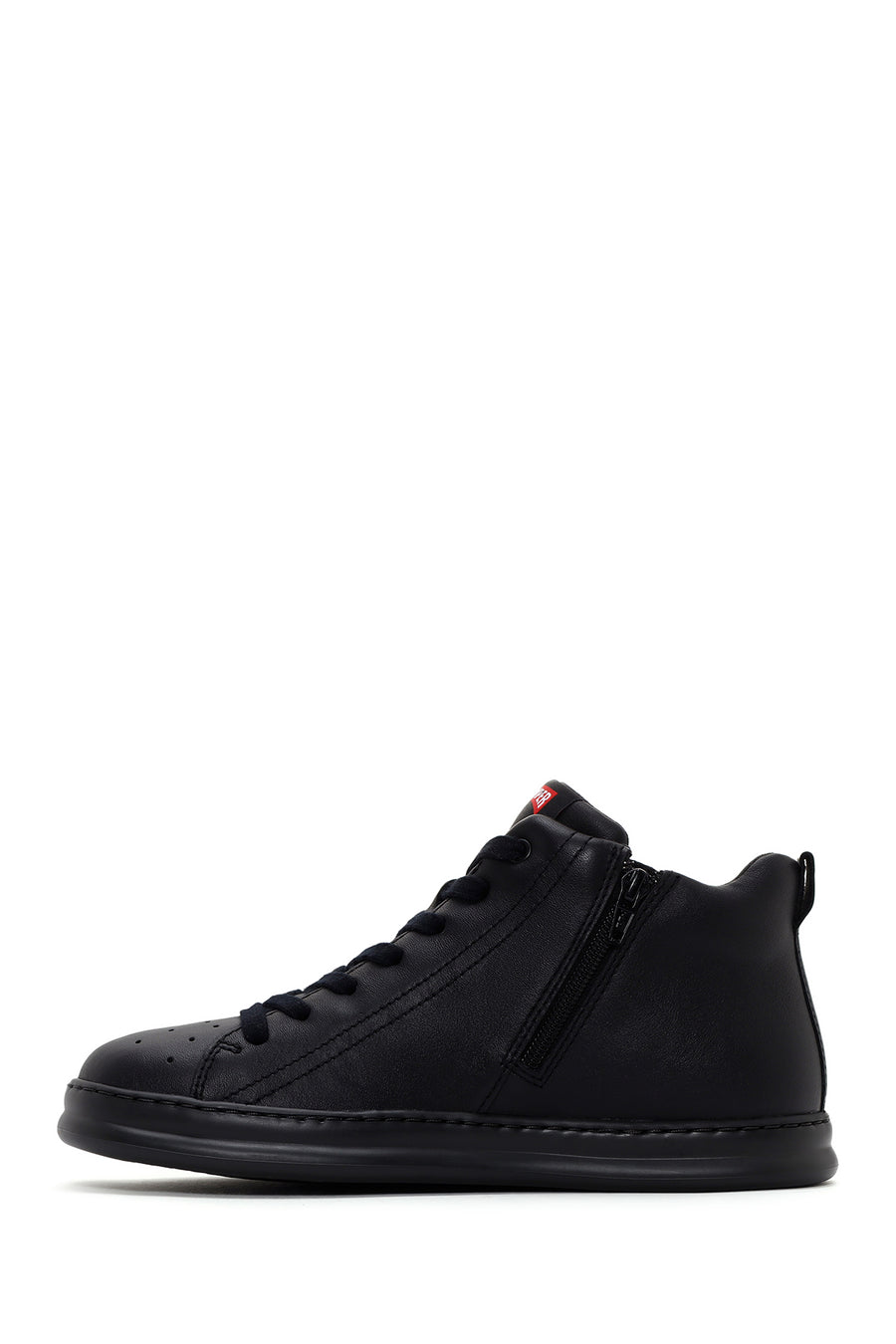 Camper Men's Black Runner Four Leather Sports Boots