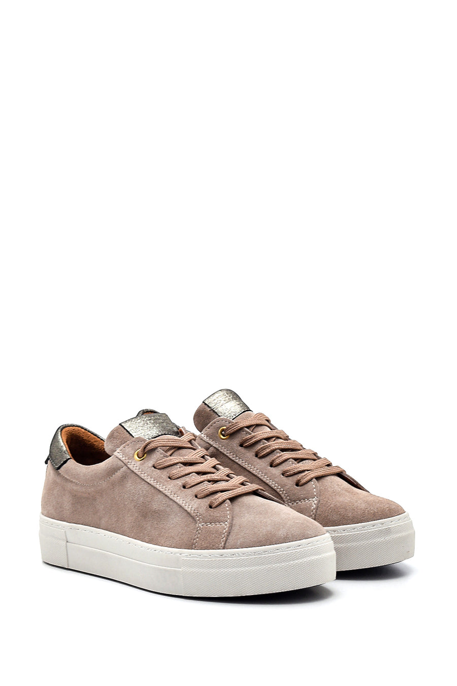 Kadın Deri Süet Sneaker