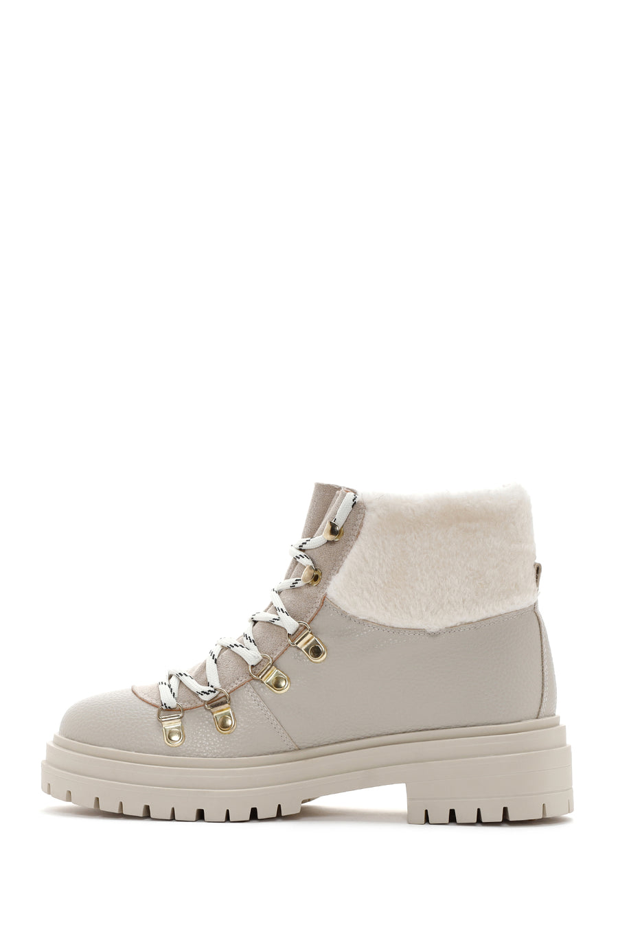 Women's Beige Casual Boots