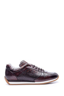 Erkek Kroko Detaylı Sneaker | Derimod