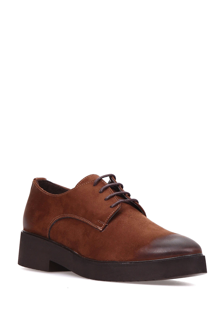 Women's Lace-Up Suede Shoes