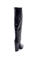Women's Leather Heeled Boots | Derimod