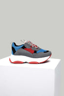 Colorful High-Sole Women's Sports Shoes | Derimod