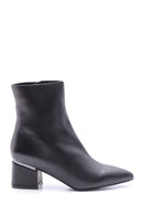 Women's Heeled Leather Boots | Derimod