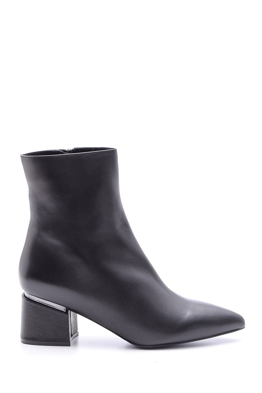 Women's Heeled Leather Boots 19WFD161318 | Derimod