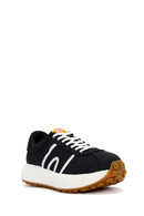 Camper Men's Black Pelotas Athens Lace-Up Fabric Sneakers | Derimod