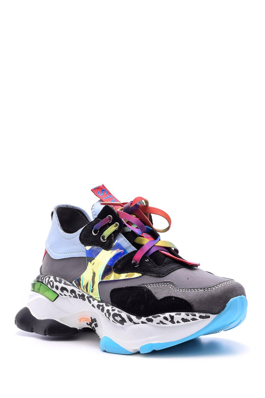 Women's Colorful High-Sole Sneaker