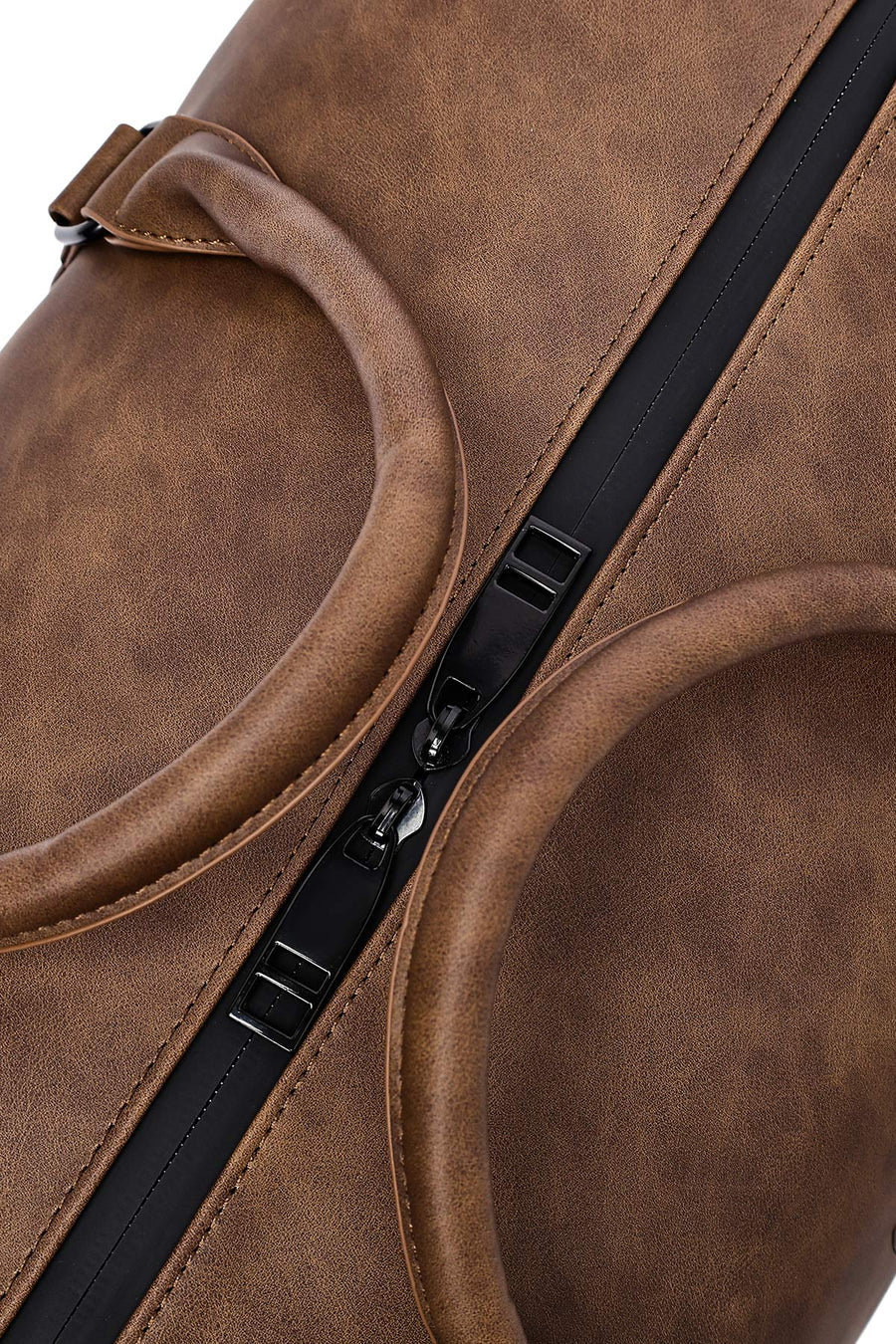 Men's Brown Long Strap Travel Bag