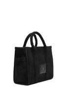 Women's Black Plush Handbag | Derimod