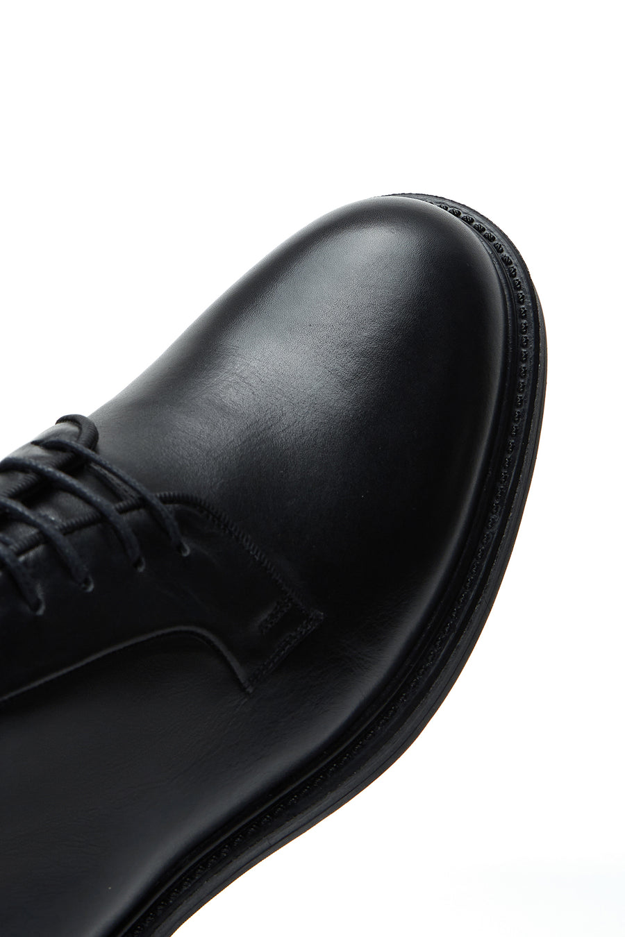 Men's Black Lace Up Leather Casual Shoes
