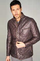 Neymar Men's Leather Jacket | Derimod