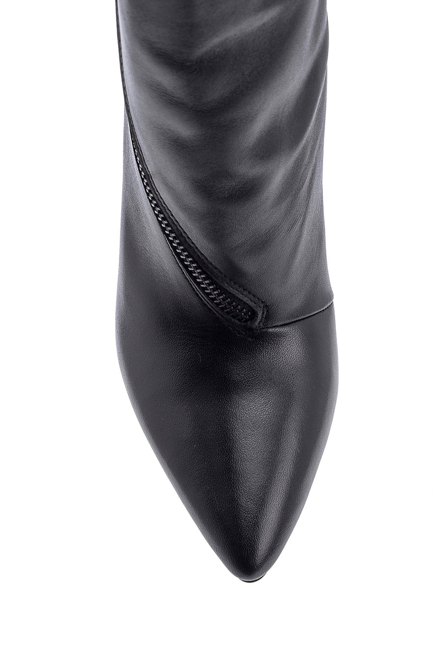 Women's Leather Heeled Boots