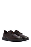 Men's Brown Lace Up Leather Casual Shoes | Derimod