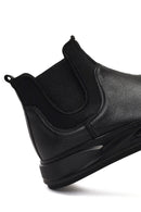 Men's Black Leather Sports Boots | Derimod
