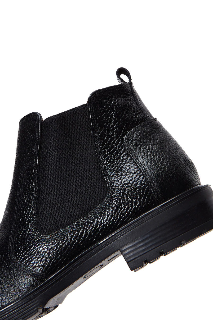 Men's Black Leather Chelsea Boots