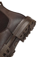 Men's Brown Leather Chelsea Boot | Derimod