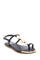 Women's Black Flip Flops Sandals | Derimod