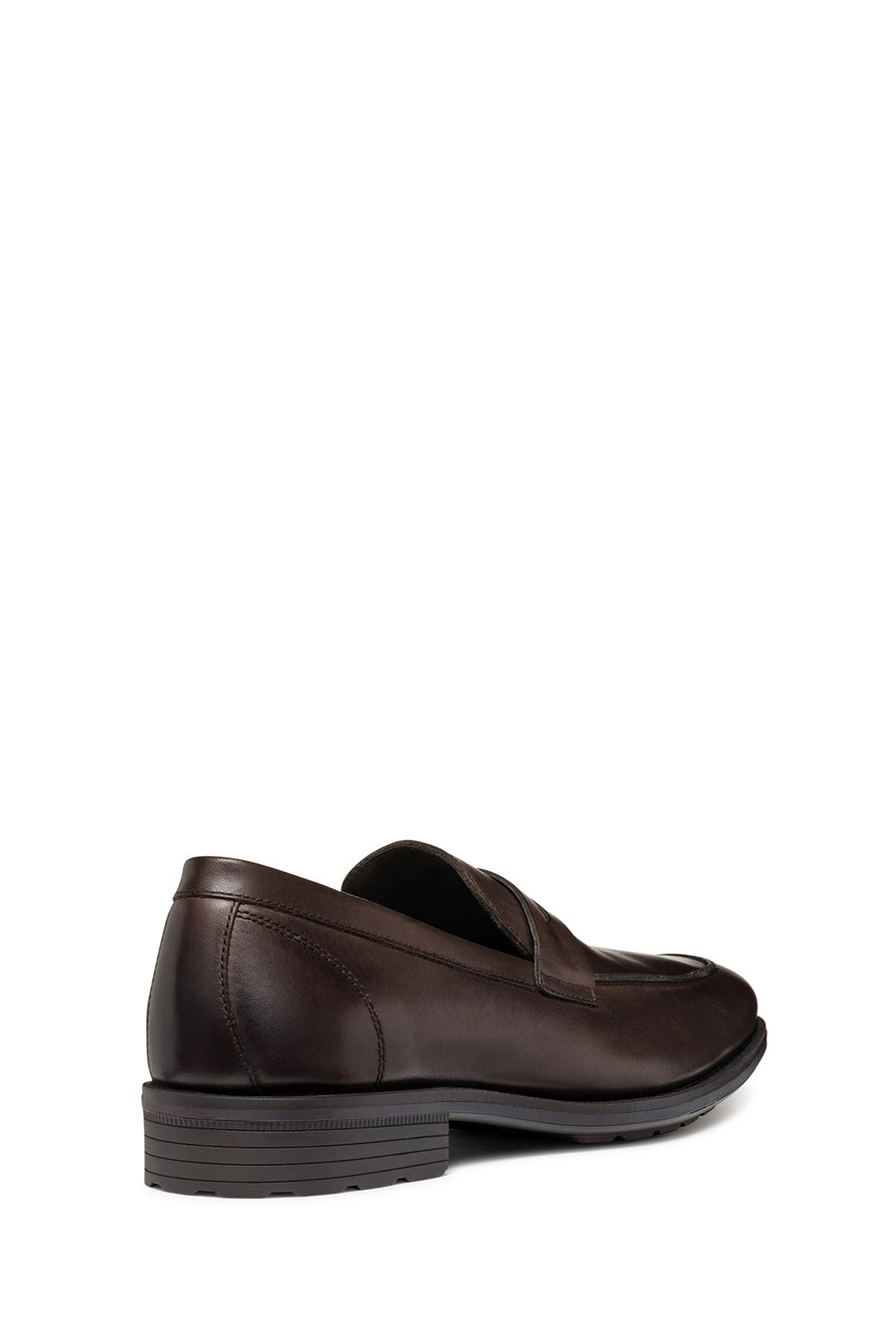 Geox Erkek Kahverengi Decio Deri Klasik Loafer