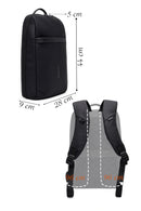 D-Pack Unisex Black Technological Fabric Backpack | Derimod