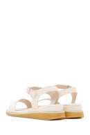 Kadın Ekru Comfort Sandalet | Derimod
